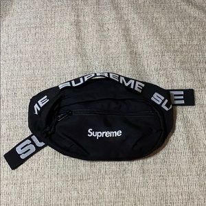 Supreme Waist Bag SS18 BLACK